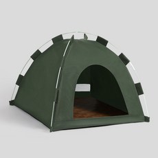 ZLYE 寵物帳篷 貓窩 狗窩, 600D綠色, 1套