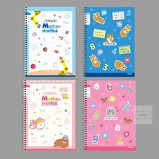 5보급창고 초등슬림 수학 초등학교노트, 여_랜덤1개