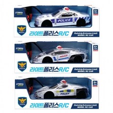 장난감 1개 경찰차 RC 폴리스 라이트 랜덤 무선카, 상세페이지 참조