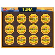 동원참치 설명절 직원선물세트 12개입 설선물 맛나는, 12개