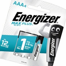 건전지 맥스 플러스 AAA LR03 4개입 카메라 장난감, 1개