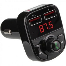 몬스터 블루투스 FM 송신기 3.1암페어 USB 충전 포트 포함 및 USBA 호환 휴대폰태블릿노트북 등에서 음악 재생 구글 어시스턴트시리와 핸즈프리 통화 가능