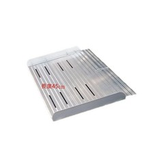 台北無障礙 海夫 單片式斜坡板 攜帶平面式輪椅梯(長45cm/寬76cm/高5cm), 1個