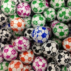 好吃零食小舖 77哈哈球/足球巧克力，經典懷舊零食，獨立包裝方便分享，兩種規格可選, 1個, 600g 分裝包