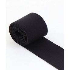 퀼트스타 베이직 울 고무줄 38mm_블랙, 1개, 검정