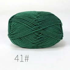 5개 혼합 색상 양모 면사 조합 크로셰 뜨개질 실 세트 (수제 DIY 공예 스웨터 스카프 뜨개질용), 13 P41-5pcs