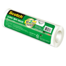 스카치 매직테이프 리필 12mm x 20m, 단일색, 12개