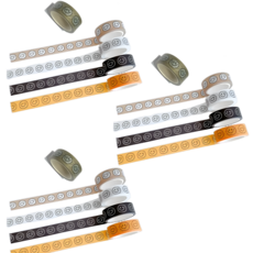 라온스티커 4종 스마일 마스킹 테이프, 3세트, 4종세트(T682)