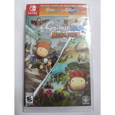 NS Switch 塗鴉冒險家 超級包 英文美版 Scribblenauts Mega Pack【一起玩】(現貨全新), 新品瑕疵(封面紙不完美), HAC P AGBRA