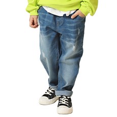 키즈코디 아동용 핏예술 스크래치데님 청바지