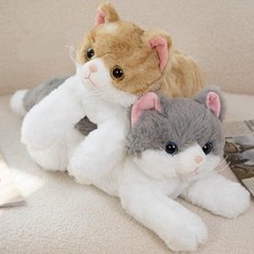 에쥬아 고양이 인형 아이냥 봉제인형 1+1, 1개, 브라운+그레이, 50cm 1개, 브라운+그레이, 50cm