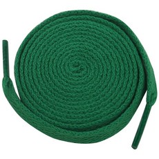 국산 신발끈 운동화끈 납짝한끈 그린 120cm
