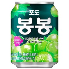 해태 포도 봉봉 238mlx72캔둥치, 238ml