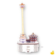 DIY 우드조립 오르골 부산타워 오르골만들기