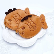 붕어빵 파우치 미니 동전지갑 키링