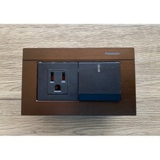 Panasonic 國際牌 GLATIMA 鏽銅色 一切ㄧ插 ㄧ開二插 二開一插座 WTGF6100DA