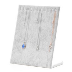 플레이트 보드 목걸이 정리대 2개, 그레이