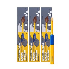 페스룸 반려동물 덴탈 클린 초소형 초극세사모 칫솔 XS, 혼합색상, 3개