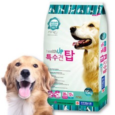특수견탑 15kg 진돗개 삽살개 토종견 특수견 성견 모견 자견 개사료, 1개