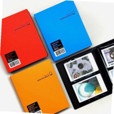 포켓앨범 핑크풋 투컬러 폴라로이드 2단 앨범 80포켓, 본상품