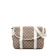 구찌 중고 2000-2015 GG Canvas Messenger Bag crossbody bag