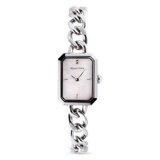 RELAX TIME 長方手鍊風格女錶 白 RT-109-2-01