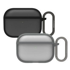 JTLegend Audio Case, Edge Solid-霧黑, 1個, AirPods Pro 3