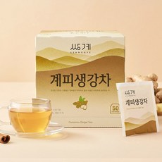 쌍계명차 계피생강차 50티백, 1개, .