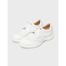 [초특가] (최초가 428000원) 헬베스코 실버라인 포인트 남성 스파이크리스 골프화 (화이트)