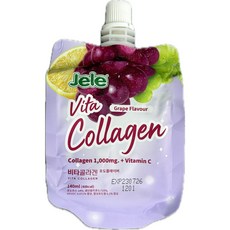 젤레 비타콜라겐 포도 Jele vita collagen grape, 3개, 140ml