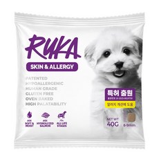 [기호성 테스트] 루카 스킨 앤 알러지 샘플, 1개, 40g, 피부/피모+알러지