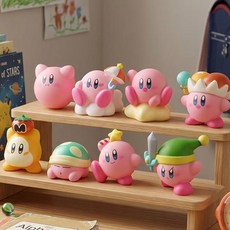 별의커비 장난감 굿즈 피규어 8가지 세트, 1개, 구성품A