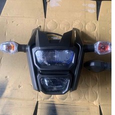 大燈含方向燈組 消光黑, 1個, msx sf125大燈 {副廠}