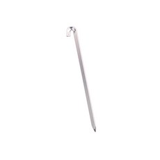 Aluminum Alloy Canopy Stakes Spikes Wind-proof Tent Ground Camping Tent Peg, Silver, 1개