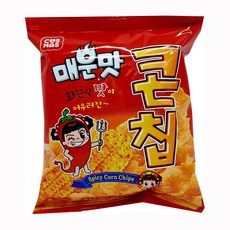 코스모스 매운맛 콘칩 34g, 3개