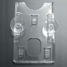 제이오스토어 주차증 케이스 압착고무형 유리부착 카드케이스 출입증홀더 하이패스카드