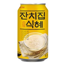 롯데칠성 잔치집식혜, 340ml, 1개