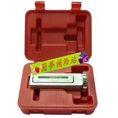 圓夢補給站 專業修車工具 調整型磁式水平儀 磁鐵外傾角錶, 1個