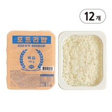 즉석밥의 혁명! 포프리 즉석밥, 12개, 180g