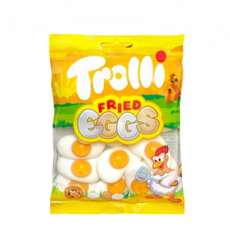 트롤리 계란후라이 모양 젤리, 100g, 2개