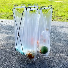 손쉽게 펼쳐 쓰는 접이식 휴대용 봉투 거치대, 1개, 흰색