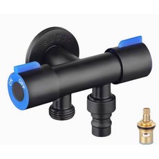 洗衣機水龍頭分流器 三通接頭, 1個