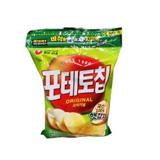 농심 포테토칩 오리지널 감자칩, 390g, 6개