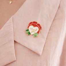 콜카타 카네이션 브로치