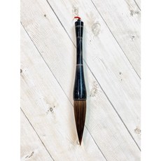 正大筆莊 執牛耳大提斗 全牛角筆桿台灣牛毛毛筆 書畫皆宜, 1個