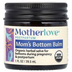 마더러브 산후 맘스 바텀 밤 1온스 29.5ml Motherlove Postpartum Mom's Bottom Balm 1 floz, 마더러브 산후 맘스 바텀 밤 1온스 29.5ml Mot, 1