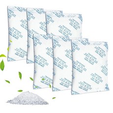 스마트 피더용 쿠니나 건조제 봉투 교체 보관용 팩 자동 반려동물 사료용 수분 조절용 실리카겔 패킷 6PCS, White 6Pa