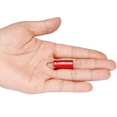LIGHTFE MINI01 키체인 플래시라이트 미니 라이트는 가볍고 작고 밝습니다 (미니01 블랙), Mini01-Red, 1개