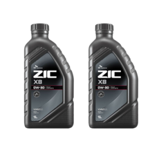 지크 X8 0W-30 (ZIC X8), 0w30, 2개, 1L