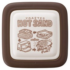 AKEBONO 曙產業 熱壓吐司三明治模具, 1組, 棕色